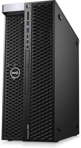سطح المكتب طراز Precision 5820 من Dell | Xeon W - محرك الأقراص الصلبة SSD سعة 2245-1 تيرابايت - ذاكرة وصول عشوائي 64 جيجابايت - Nvidia Quadro RTX 5000 | 8 مراكز بسرعة 4.5 جيجا هرتز - 16 جيجا بايت GDDR6 ويندوز 11 برو أسود (متجدد) in Kuwait