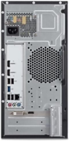 كمبيوتر مكتبي acer Aspire TC-1760-UA92، الجيل الثاني عشر Intel Core i5-12400 6-Core (حتى 4.4 جيجا هرتز)، ذاكرة الوصول العشوائي DDR4 سعة 32 جيجابايت، 1 تيرابايت SSD، 8X DVD، Intel Wireless Wi-Fi 6 AX201، بلوتوث، Windows 11 Home+JVQ MP in Saudi Arabia