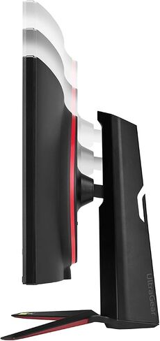 LG 34GN850-B 34-Inch Ultragear Curved QHD 3440x1440 IPS 144Hz HDR G-SYNC Compatible Gaming Monitor with Gaming-Focused Features (Renewed) in Saudi Arabia