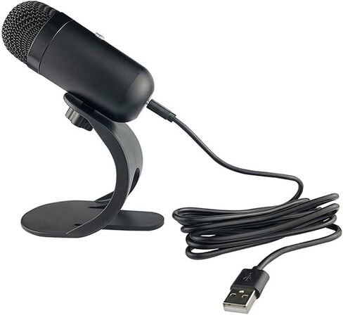 Bewinner USB Computer Microphone, 360 Omnidirectional Sound Condenser Microphone with Stand and Indicator Light for Podcast & Singing & Streaming in Saudi Arabia