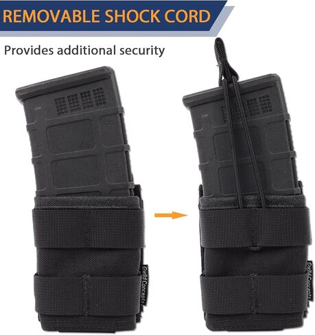 5.56 Mag Pouch - حقيبة MOLLE Mag Pouch واحدة وحامل ماج لمجلة AR مع إدراج Mag ومتوافق مع MOLLE in Kuwait
