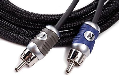 Kicker 47KEYLOC Key Series Smart Powered Line-Out Converter & 46QI24 4 Meter 2-Channel Signal Cable in Saudi Arabia