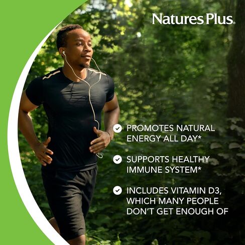 NaturesPlus Source of Life - 90 Tablets - Multivitamin & Mineral Supplement - Supports Natural Energy & Overall Well-Being - Gluten Free, Vegetarian - 30 Total Servings in Kuwait