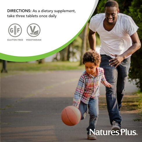 NaturesPlus Source of Life - 90 Tablets - Multivitamin & Mineral Supplement - Supports Natural Energy & Overall Well-Being - Gluten Free, Vegetarian - 30 Total Servings in Kuwait