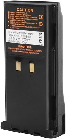 KNB-22 KNB-22N KNB-17A بطارية 2000mAh Ni-MH متوافقة مع KNB-16 KNB-17 KNB-21N TK280 TK-280 TK-290 TK-380 TK-390 TK-480 TK-481 TK-190 TK-5400 اتجاهين راديو in Kuwait