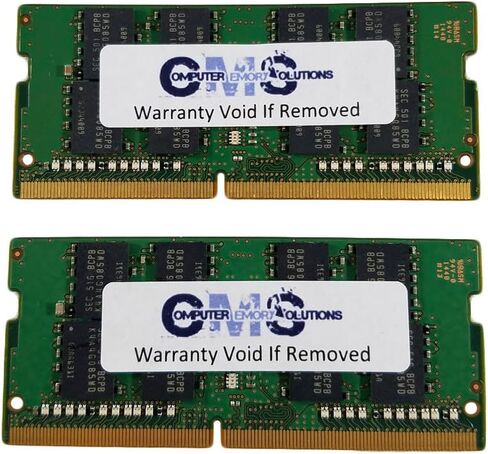 ترقية ذاكرة الوصول العشوائي CMS 32GB (2X16GB) DDR4 21300 2666MHZ غير ECC SODIMM متوافقة مع Dell® Inspiron 15 3593، Inspiron 17 (7790) 2 في 1، Inspiron 17 3793 - D39 in Saudi Arabia
