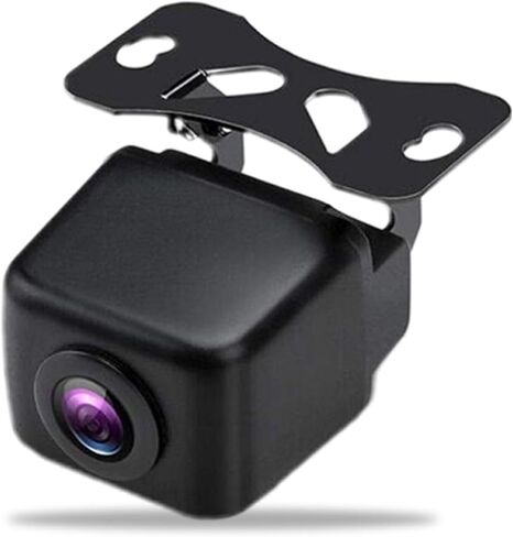 WiFi Backup Camera, HD 720P Metal 120 Degree Wide Angle License Plate Wireless Rearview reversing Camera, Transparent Night Vision Waterproof Suitable Reverse Rear View Camera for Car SUV Pickup in Kuwait