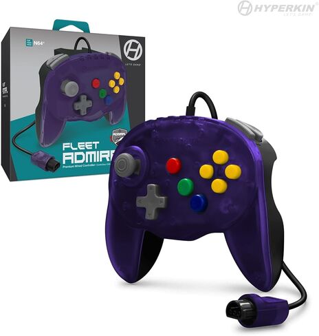 "Fleet Admiral" Premium Wired Controller For Nintendo 64 (Fire Fleet) in Kuwait