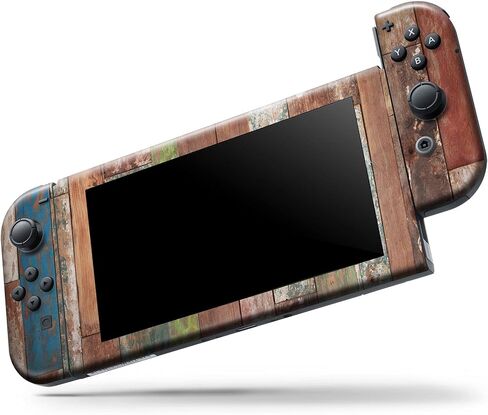 Design Skinz - Compatible with Nintendo Switch Lite - Skin Decal Protective Scratch-Resistant Removable Vinyl Wrap Cover - Vintage Wood Planks in Saudi Arabia
