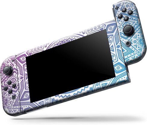 Design Skinz - متوافق مع Nintendo DSi XL - غطاء حماية من الفينيل مقاوم للخدش وقابل للإزالة - ملصق ماندالا العرقي القبلي v5 in Saudi Arabia