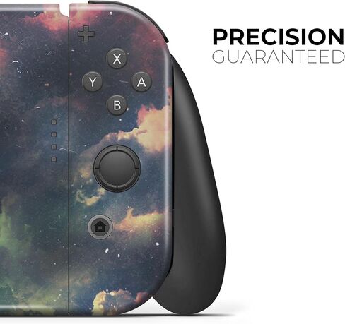 Design Skinz - متوافق مع وحدة تحكم Nintendo Switch + Joy-Con - غطاء حماية من الفينيل قابل للإزالة ومقاوم للخدش - Vintage Stormy Sky in Saudi Arabia