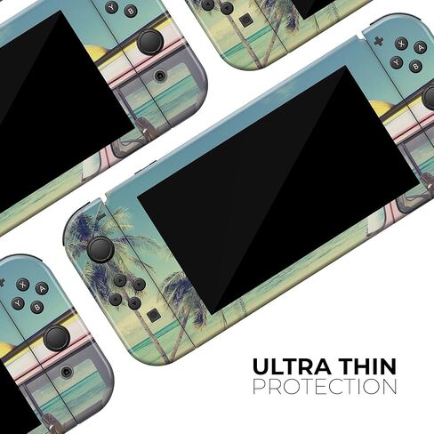 Design Skinz - متوافق مع Nintendo DSi XL - غطاء حماية من الفينيل قابل للإزالة ومقاوم للخدش - رحلة الشاطئ in Saudi Arabia