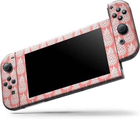 Design Skinz - متوافق مع Nintendo DSi XL - غطاء حماية من الفينيل مقاوم للخدش وقابل للإزالة - أناناس صيفي استوائي الإصدار 2 in Saudi Arabia
