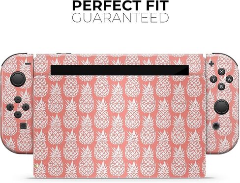 Design Skinz - متوافق مع Nintendo DSi XL - غطاء حماية من الفينيل مقاوم للخدش وقابل للإزالة - أناناس صيفي استوائي الإصدار 2 in Saudi Arabia