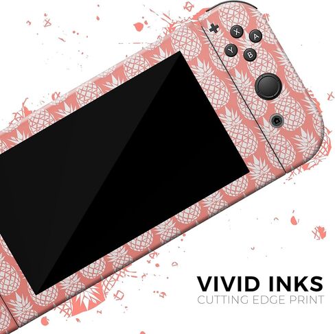 Design Skinz - متوافق مع Nintendo DSi XL - غطاء حماية من الفينيل مقاوم للخدش وقابل للإزالة - أناناس صيفي استوائي الإصدار 2 in Saudi Arabia