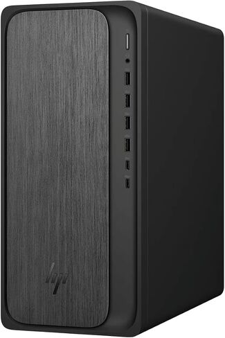 كمبيوتر مكتبي HP OmniDesk، AMD Ryzen 5 8500G، ذاكرة الوصول العشوائي 16 جيجابايت، 1 تيرابايت SSD، رسومات AMD Radeon 740M، Windows 11 Home، خشب رمادي، M02-0117 (2025) (متجدد) in Kuwait