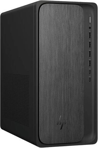 كمبيوتر مكتبي HP OmniDesk، AMD Ryzen 5 8500G، ذاكرة الوصول العشوائي 16 جيجابايت، 1 تيرابايت SSD، رسومات AMD Radeon 740M، Windows 11 Home، خشب رمادي، M02-0117 (2025) (متجدد) in Kuwait