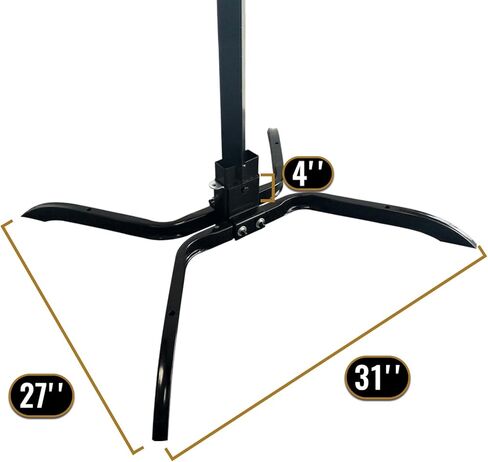 Highwild Target Stand System - Height Adjustable Stand Mount with AR500 Steel Target in Saudi Arabia