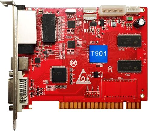 أفضل سعر Huidu كامل اللون متزامن LED المرسل إرسال بطاقة HD-T901 in Saudi Arabia