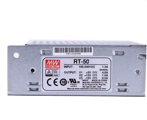 Mean Well RT 50W 5V/15V/-15V Switching Power SupplyRT-85C AC-DC Triple Output Closed Type in Saudi Arabia