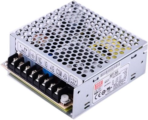 Mean Well RT 50W 5V/15V/-15V Switching Power SupplyRT-85C AC-DC Triple Output Closed Type in Saudi Arabia