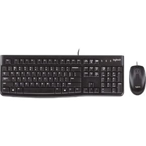 Logitech Desktop MK120 Durable, Comfortable, USB Mouse and keyboard Combo (Renewed) in Kuwait