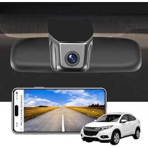 4K Dash Cam Custom fit for Honda HRV Gen3 RU 2023-2025(Model B), Integrated OEM Look, UHD 2160P Video, WiFi & App, 64GB Card in Kuwait
