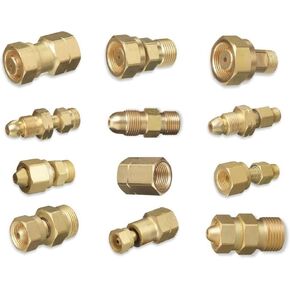 اسطوانة نحاسية لمنظم محولات الأسيتيلين CGA-200 CGA-300 CGA-510 CGA-520 in Kuwait