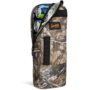 Golf Cooler Bag, Capacity for 7 Cans, Discrete, Water Resistant Zippers, Sleeves for Ice Packs, with 3 Grab Handles by Sunday Golf in Saudi Arabia