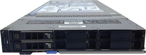 Dell PowerEdge MX740c, 2X Gold 6230 2.1GHz 20-Core CPU, 64GB DDR4 RAM, 2X 3.84TB 12G SAS SSD (Renewed) in Saudi Arabia