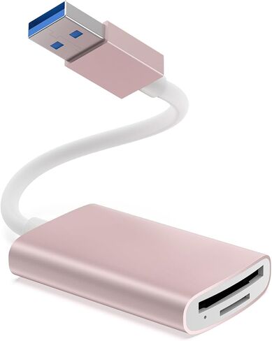 USB 3.0 Micro SD Card Reader - Memory Card Reader with Dual Slots for SD/SDXC/SDHC/Micro SDXC/TF/Micro SDHC/UHS-I, for Mac OS, Windows, Android on PC, Laptop, and Camera in Saudi Arabia