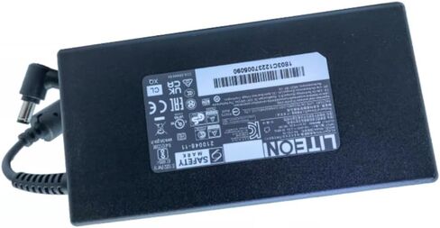 ملحقات الكمبيوتر المحمول البديلة لـ LITEON 911mt PA-1181-76 GF65 10SDR-458US MS-16W1180W RTX3000 WS66 10TKT-080US A8396 Thunderbolt 3 Dock JW110 GF75 Thin 10ud 10uc B5EEK-093IT، أسود in Saudi Arabia