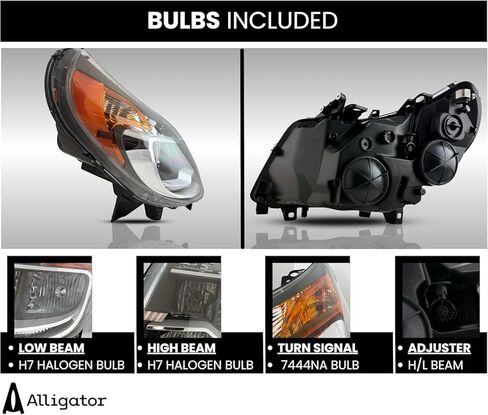 مجموعة المصابيح الأمامية مع استبدال المصابيح لـ RAM 2014-2022 Promaster Halogen Left Ober in Kuwait