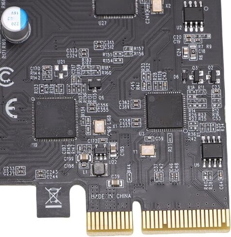 Bewinner PCIe إلى USB 3.2 Gen 2 بطاقة 8 منافذ، 4X Type C 4X Type A بطاقة توسيع 10 جيجابت في الثانية، لـ Win لنظام التشغيل Linux لأجهزة الكمبيوتر المكتبية OS X، محور USB C داخلي مع وحدة تحكم ASM3142 in Saudi Arabia