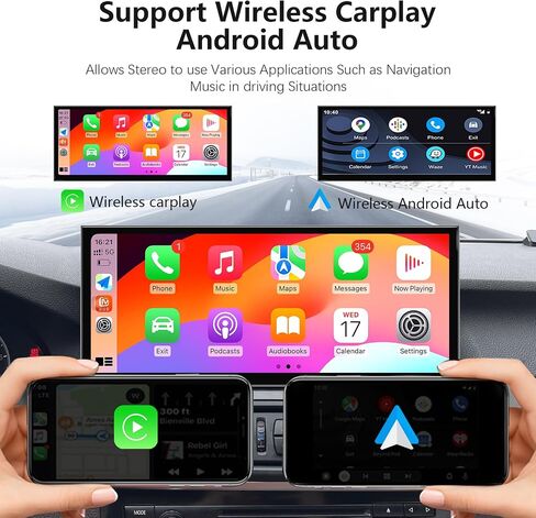 15.8 Inch Android Auto Radio for BMW 5 7 Series F10 F11 F01 NBT 520i 525i 528i 2013-2016,Car Play IPS Touch Screen Upgrade Car Stereo Support Wireless Android Auto in Saudi Arabia