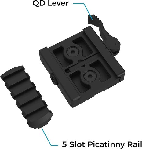 QD ARCA-Swiss to Picatinny Mount، ARCA إلى محول Picatinny، ARCA إلى 17-S Mount in Saudi Arabia
