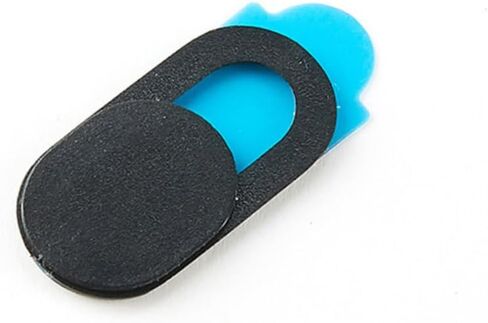 6Pcs Smartphone Webcam Cover Peep Plastic Slider for Laptop Tablet PC Privacy Protection Black in Saudi Arabia
