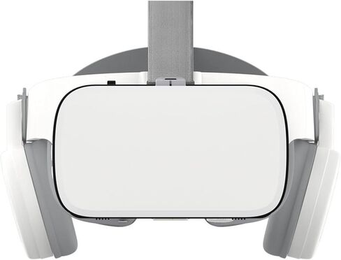 Phone VR Headset, Virtual Reality Glasses Goggles Compatible with iPhone 17 16 15 14 13 12 Pro Samsung Galaxy S24 S23 S22 S21 VR Goggles w/Wireless Headphones for Adults & Kids, White in Saudi Arabia