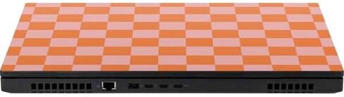 Skinit Laptop Decal Skin Compatible with Lenovo ThinkPad P14s Gen 2 Originally Designed Orange Checkered Design in Saudi Arabia