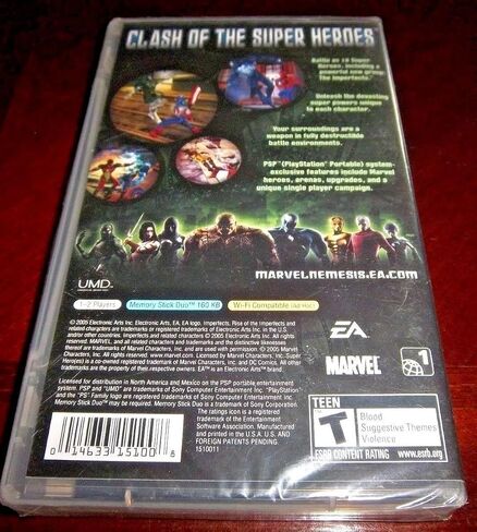 Marvel Nemesis Rise of the Imperfects - سوني PSP (متجدد) in Saudi Arabia