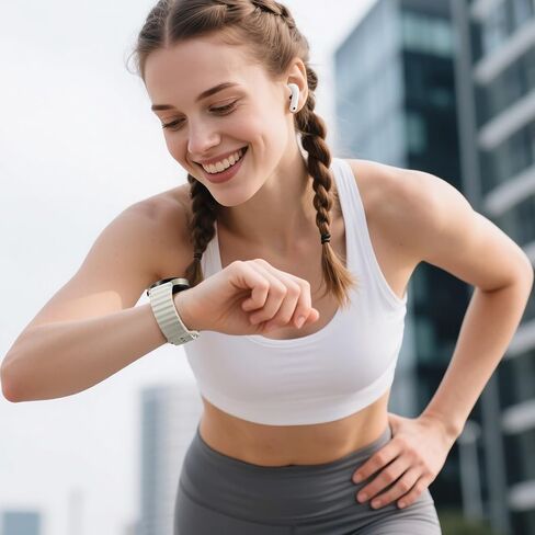 Odbeai 6 حزم حزام رياضي متوافق مع Samsung Galaxy Watch 7 band 6 5 4 40mm 44mm/بدون فجوة حزام سيليكون ناعم مقاوم للماء لساعة Galaxy Watch 6 4 Classic 47mm 43mm 46mm 42mm/Watch 5 pro 45mm للرجال والنساء in Kuwait