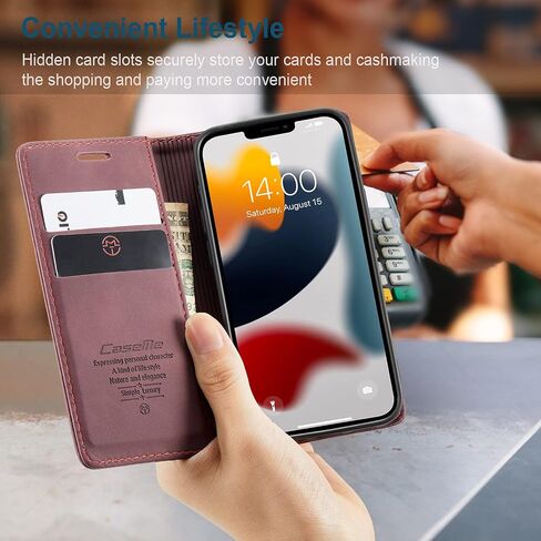 حافظة محفظة قلابة لهاتف Google Pixel 9A، غطاء جلدي مغناطيسي مع حامل بطاقة، مسند متين - حافظة هاتف واقية مقاومة للصدمات من مادة TPU - أسود in Saudi Arabia