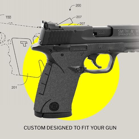 قبضة لاصقة من TALON - متوافقة مع Smith & Wesson M&P Compact .22 - صنع في الولايات المتحدة الأمريكية in Kuwait