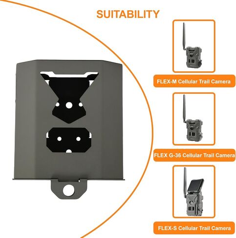 Trail Camera Lock Box for Flex-M, Flex G-36 and Flex-S Cameras, Anti-Theft and Damage Resistant in Saudi Arabia