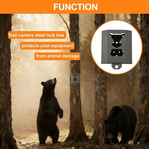 Trail Camera Lock Box for Flex-M, Flex G-36 and Flex-S Cameras, Anti-Theft and Damage Resistant in Saudi Arabia