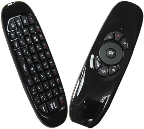 A0KB ماوس هوائي صغير C120 يطير ماوس هوائي لوحة مفاتيح لاسلكية Airmouse ل تي في بوكس ​​أندرويد/PC/TV TV لوحة مفاتيح صغيرة محمولة in Kuwait