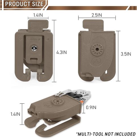 Tactical Multi-Tool Plier Trauma Shears Holder,Belt Clip Emergency Sheath for Raptor Scissors,EDC Trauma Tool Holder Foldable Comfortable for Nurses, EMTs, ER Techs. in Saudi Arabia