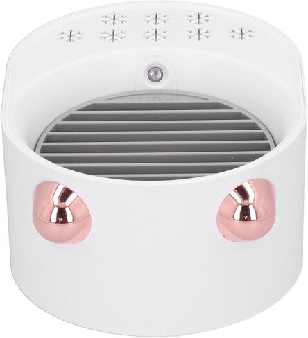 ZJchao USB Air Cooler, Desktop Cooling Fan with 200ml Water Tank and 2 Speed Levels, for Home Office Student Use (White) in Saudi Arabia