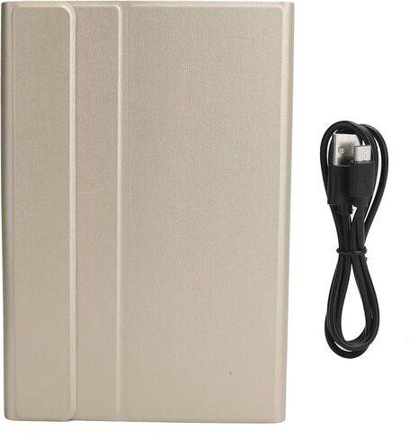 SUNGOOYUE Keyboard with Touchpad and Detachable Cover for Tab A7 T500 T505, Comfortable Design for Easy Use (Gold) in Kuwait