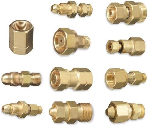 اسطوانة نحاسية لمنظم محولات الأسيتيلين CGA-200 CGA-300 CGA-510 CGA-520 in Kuwait